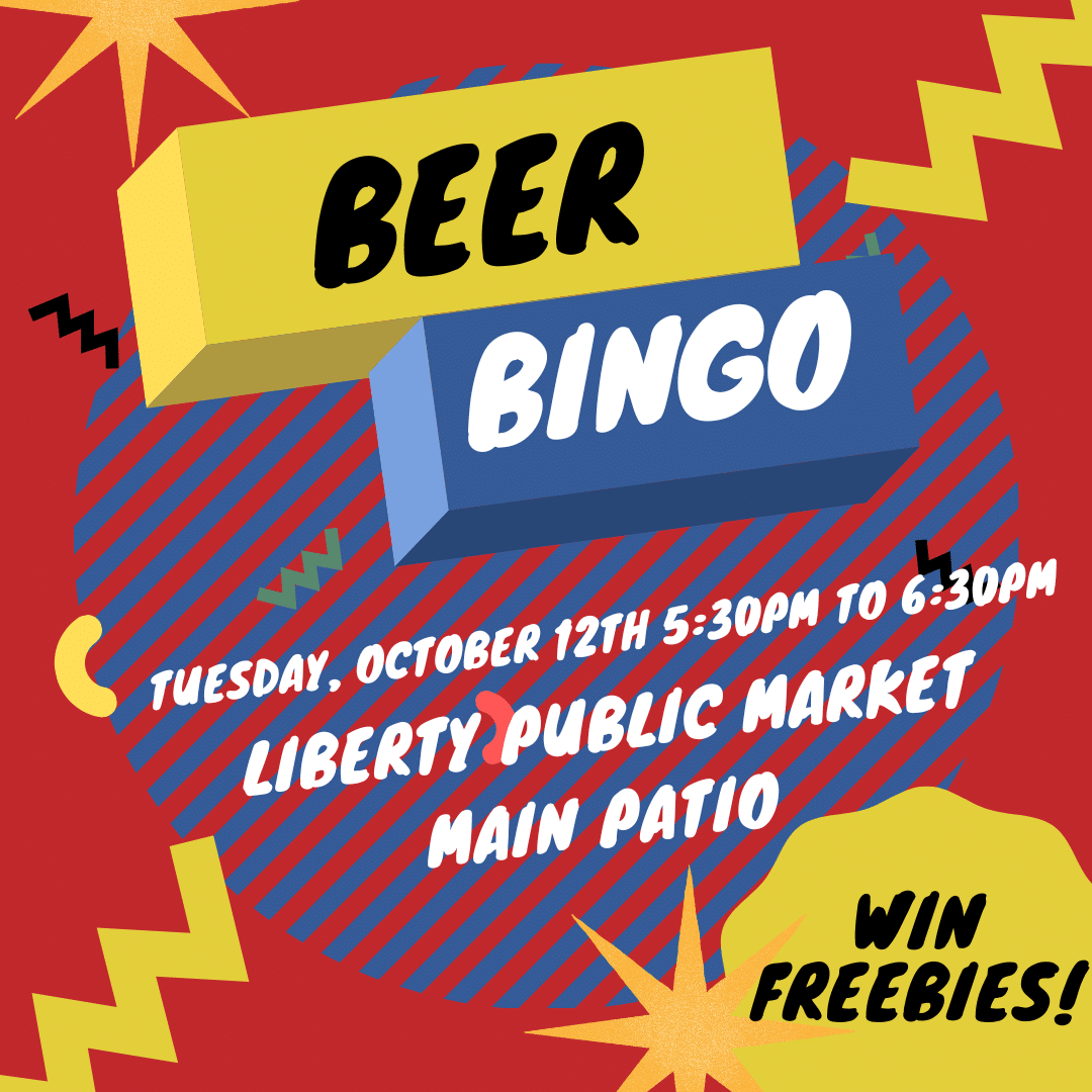 Beer Bingo Liberty Public Market